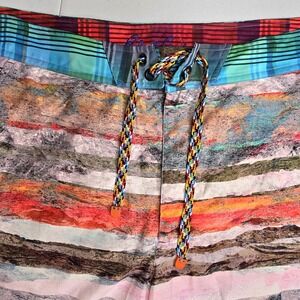 ROBERT GRAHAM Men's Size 36 Multicolor Board Shorts -1717